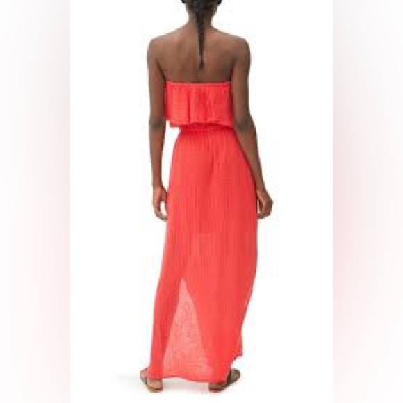 MICHAEL STARS NWOT TARA GAUZE MAXI DRESS - Picture 2 of 6